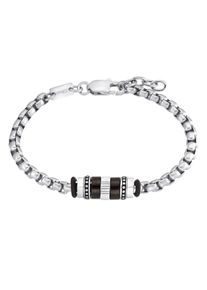 s.Oliver Herren Armband "2034945", Edelstahl, silber, Edelstahl, Armbänder