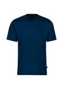 TRIGEMA Damen T-Shirt "TRIGEMA T-Shirt aus 100% Baumwolle", blau, Basic, Gr. S, 100% Baumwolle, Shirts