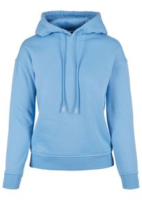 Urban Classics Damen Kapuzenpullover "Urban Classics Damen Ladies Hoody", blau, casual, Gr. S, unifarben, 63% Baumwolle, 37% Polyester, Pullover