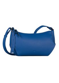 Tom Tailor Damen Umhängetasche "Berit", blau, Polyurethan, Taschen, aus weich genarbtem Ledrimitat mit klaren geometrischen Formen