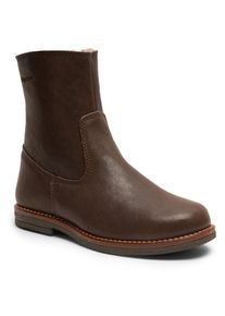 bisgaard Kinder Winterstiefel "nicola lamb", Gr. 31, braun, Leder, klassisch, Schuhe, Stiefel, Festtagsschuh, Winterstiefel mit wärmender Lammwolle