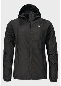 Schöffel SCHÖFFEL Damen Outdoorjacke "Hiking Jacket Style Wutach WMS", schwarz, sportlich, Gr. 40, Oberstoff: 100% Nylon, Jacken