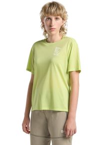 Jack Wolfskin Damen T-Shirt "VONNAN GRAPHIC T W"explore, coolmatcha, Gr. XL, Oberstoff 100% POLYESTER, Shirts