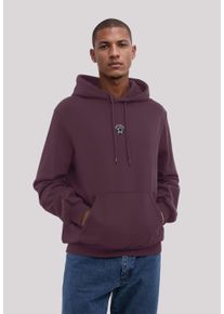 F4NT4STIC Herren Kapuzenpullover "Keeper Stickerei", rot, casual, Gr. M, Obermaterial: 80% Baumwolle, 20% Polyester, Pullover, Premium Qualität