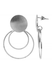 Adelia´s ADELIA ́S Damen Paar Ohrhänger "Neuheit 2025 - Damen Ohrstecker aus Edelstahl", Damen, Edelstahl, gold, Edelstahl, Ohrringe