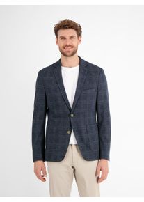 Lerros Herren Anzugsakko, blau, casual, Gr. 54, kariert, Web, Obermaterial: 65% Baumwolle, 35% Polyester, Sakkos, mit Karo Muster