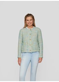Rabe Damen Jackenblazer "Jacke", grün, feminin, Gr. 44, 72%Polyester 9%Polyacryl 8%Viskose 6%Polyamid 5%Baumwolle100%Polyester, Blazer