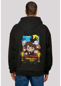 F4NT4STIC Herren Kapuzenpullover "Harry Potter Stein der Weisen Philosophers Stone", schwarz, casual, Gr. XL, Obermaterial: 100% Baumwolle, Pullover,