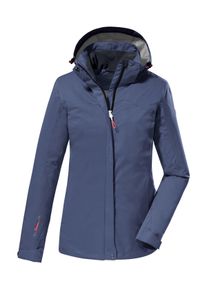 Killtec Damen Outdoorjacke "KOS 133 WMN JCKT", blau, sportlich, Gr. 46, Oberstoff: 100% Polyester, Futter: 100% Polyester, Jacken, Wasser- und