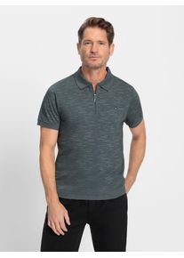 Marco Donati Herren Poloshirt "Kurzarm-Poloshirt", grün, Gr. 44, meliert, unifarben, 52% Baumwolle, 48% Polyester, Shirts
