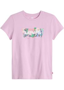 Levi's LEVI'S Damen T-Shirt "LSE THE PERFECT TEE"rosa bedruckt, casual, Gr. S, bedruckt, Jersey, Obermaterial: 100% Baumwolle, Shirts