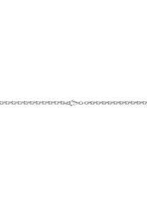Firetti Damen Collierkettchen "Schmuck Silber 925 Armband Kette Ankerkette diamantiert", 19, Silber 925 (Sterlingsilber), B: 3mm, silber, Silber 925