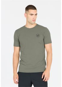 Virtus Herren Funktionsshirt "JOKERS", grün, casual, Gr. S, unifarben, 86% Polyester, 10% Viskose, 4% Elasthan, Shirts, mit atmungsaktiver