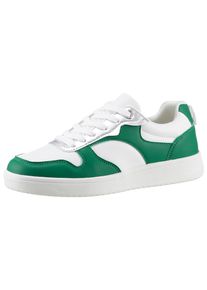 ANISTON SHOES Damen Sneaker, Gr. 40, grün, Lederimitat, sportlich, Schuhe, Freizeitschuh, Halbschuh, Schnürschuh - NEUE KOLLEKTION