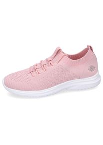 Damen Slip-On Sneaker, Dockers by Gerli, Gr. 37, rosa, Textil, sportlich, Schuhe, Sneaker, Schlupfschuh, Freizeitschuh mit ultraleichter Sohle