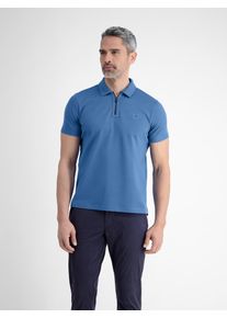 Lerros Herren Poloshirt "Lerros Herren Poloshirt mit Reißverschlusskragen", blau, Gr. XXL, 100% Baumwolle, Shirts