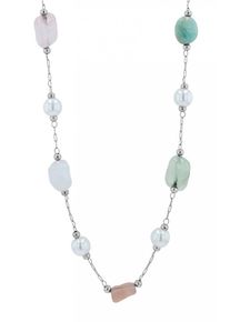 Adelia´s ADELIA ́S Damen Kette mit Anhänger, unbekannt, Edelstahl, silber, Edelstahl, Halsketten