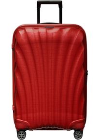 Samsonite Hartschalen-Trolley "C-LITE, verschiedene Größen und Farben", rot, Polypropylen, unifarben, Koffer, Reisekoffer Aufgabegepäck Trolley
