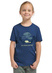 Jack Wolfskin Kinder T-Shirt "GRAPHIC COTTON T KIDS"print evenin, sportlich, Gr. 140, Obermaterial: 100% Baumwolle, Shirts