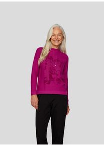Rabe Damen Strickpullover "Pullover", pink, feminin, Gr. 48, unifarben, 50%Polyester 30%Viskose 20%Polyamid, Pullover