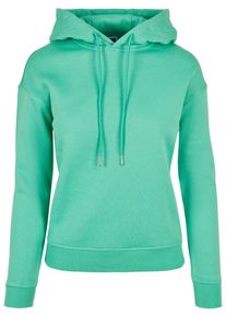 Urban Classics Damen Kapuzenpullover "Urban Classics Damen Ladies Hoody", grün, casual, Gr. 4XL, unifarben, 63% Baumwolle, 37% Polyester, Pullover