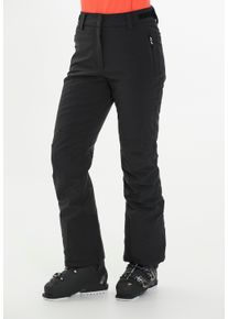 WHISTLER Damen Skihose "Doom", schwarz, sportlich, Gr. 42, unifarben, 88% Nylon, 12% Elasthan, Hosen, mit 15000 mm Wassersäule