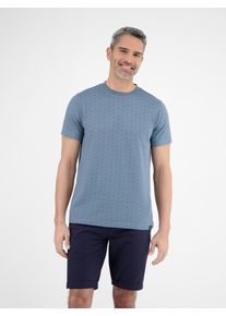 Lerros Herren T-Shirt "Lerros Piqué-T-Shirt für Herren", blau, Gr. M, 100% Baumwolle, Shirts
