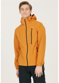 WEATHER REPORT Herren Outdoorjacke "DELTON W-PRO15000", braun, casual, Gr. XXL, bedruckt, mehrfarbig, 94% Polyester, 6% Elasthan, Jacken, mit