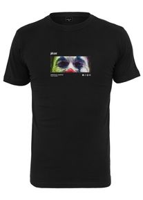 MisterTee Herren Kurzarmshirt "MisterTee Herren Please Tee", schwarz, casual, Gr. S, bedruckt, 100% Baumwolle, Shirts