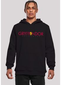 F4NT4STIC Herren Kapuzenpullover "Harry Potter Gryffindor Text", schwarz, casual, Gr. XXL, Obermaterial: 65% Baumwolle, 35% Polyester, Pullover, Print