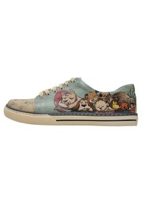 DOGO Damen Sneaker "Sneaker Sleeping Dogs Damen Sneaker / Female", Gr. 40, beige, Lederimitat, Schuhe, Vegan