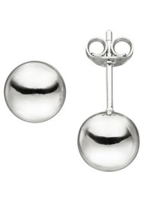 Jobo Damen Paar Ohrstecker, Silber 925 (Sterlingsilber), silber, Silber 925 (Sterlingsilber), Ohrringe, 925 Silber