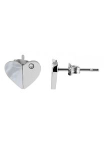 Adelia´s ADELIA ́S Damen Paar Ohrhänger, Damen, Edelstahl, silber, Edelstahl, Ohrringe