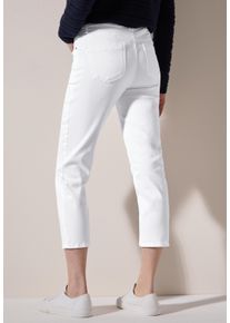 Cecil Damen Slim-fit-Jeans, weiß, casual, Gr. 36, unifarben, Jeans, 92% Baumwolle, 6% Polyester, 2% Elasthan, Jeans, aus Baumwolle mit Stretchanteil