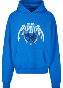 Herren Kapuzensweatshirt "Upscale by Mister Tee Herren Origami Heavy Oversize Hoodie", blau, Gr. XXL, UPSCALE BY MISTER TEE, unifarben, 100%