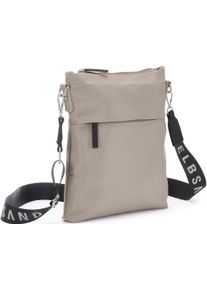 ELBSAND Damen Umhängetasche "Schultertasche", beige, Textil, unifarben, clean, Taschen, Minibag, Handtasche, Crossbody Bag VEGAN