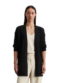 Marc O'Polo MARC O'POLO Damen Cardigan "aus Organic Cotton-Mix", schwarz, casual, Gr. S, unifarben, Obermaterial: 70% Baumwolle, 30% Polyester, Strickjacken