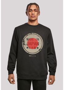 F4NT4STIC Herren Kapuzenpullover "Made in Japan", schwarz, casual, Gr. XXL, Obermaterial: 50% Baumwolle, 50% Polyester, Pullover, Print