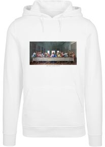 MisterTee Herren Sweatshirt "MisterTee Herren Can't Hang With Us Hoody", weiß, Gr. XL, unifarben, 65% Baumwolle, 35% Polyester, Sweatshirts