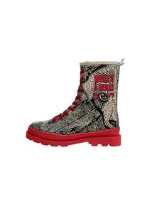 DOGO Damen Stiefelette "Gisele Good Boy Damen Stiefel / Female", Gr. 38, schwarz, Lederimitat, Schuhe, Vegan