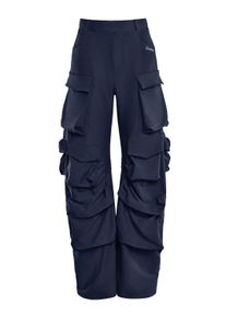 WINSHAPE Damen Sporthose "Functional Comfort Cargo Pants CP101C", grau, Gr. XXL, 85% Polyester, 15% Elasthan, Hosen, mit Taschen