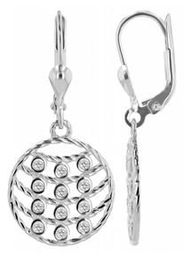 Adelia´s ADELIA ́S Damen Paar Ohrhänger, Damen, Gelbgold 333, silber, Gelbgold 333, Ohrringe