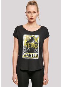 F4NT4STIC Damen T-Shirt "DC Comics Batman vs Superman Wanted", schwarz, casual, Gr. M, Obermaterial: 100% Baumwolle, Shirts, Print