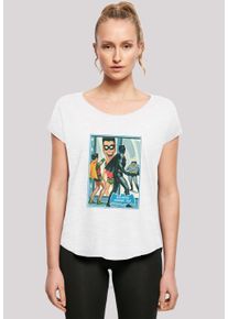 F4NT4STIC Damen T-Shirt "DC Comis Superhelden Batman TV Serie Dynamic Duo", weiß, casual, Gr. S, Obermaterial: 100% Baumwolle, Shirts, Print