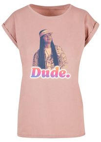 ABSOLUTE CULT Herren T-Shirt "ABSOLUTE CULT Damen Ladies Stranger Things - Argyle Dude T-Shirt", rosa, casual, Gr. XS, bedruckt, 100% Baumwolle,
