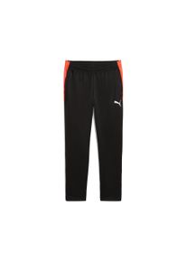 Puma Herren Sporthose "individualLIGA Trainingshose Herren"schwarz heat fire orange, Gr. M, unifarben, Obermaterial: 100% Polyester, Hosen