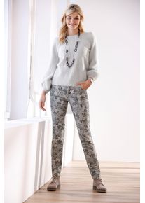 Heine Damen Strickpullover "Pullover", grau, Gr. 36, unifarben, 74% Polyamid, 16% Viskose, 10% Polyester, Pullover
