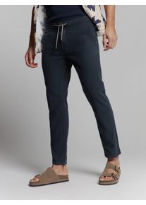 NO EXCESS Herren Chinohose "NO EXCESS Leinenhose", blau, Gr. S, 55% Leinen, 45% Baumwolle, Hosen