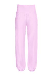 WINSHAPE Damen Sporthose "Functional Light and Comfort Wide Leg Pants CUL102LC", rosa, Gr. XS, 85% Polyester, 15% Elasthan, Hosen, mit Gummizug