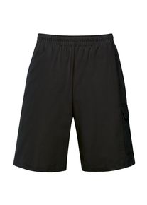 TRIGEMA Herren Jerseyhose "TRIGEMA Cargo-Bermuda aus 100% Baumwolle", schwarz, sportlich, Gr. S, 100% Baumwolle, Hosen